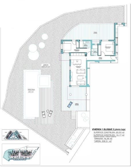 Apartamento de 2 habitaciones en Torre-Pacheco en venta con piscina - 399.000 € (Ref: 7374550)