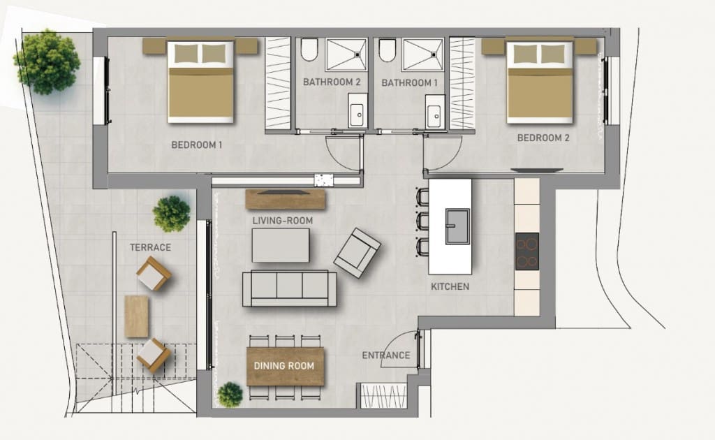 2 slaapkamer Penthouse te koop in El Raso met zwembad - € 375.000 (Ref: 7527346)