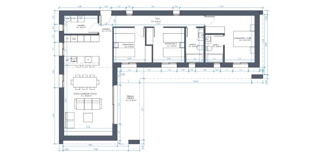 3 bedroom Villa for sale in La Romana with pool - € 360,000 (Ref: 7570248)