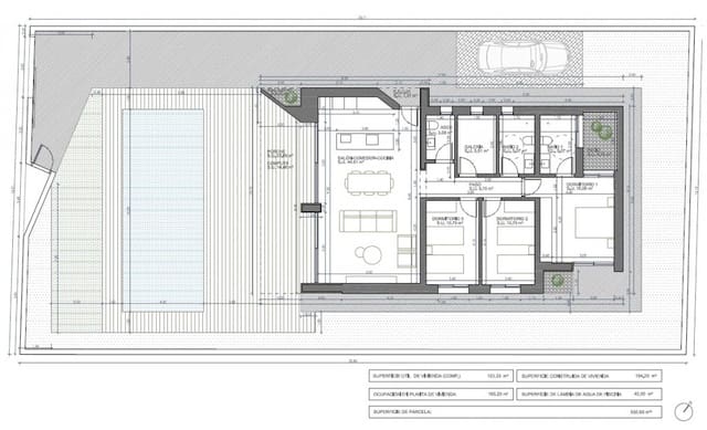 3 bedroom Villa for sale in Aspe with pool - € 375,000 (Ref: 7572739)