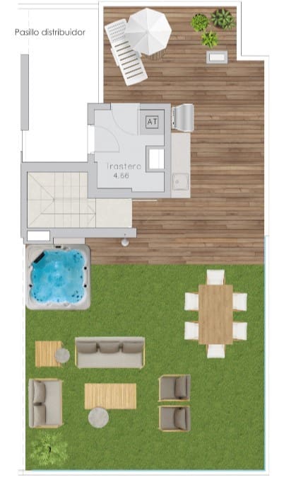 3 slaapkamer Penthouse te koop in Santa Pola met zwembad - € 495.000 (Ref: 7736139)