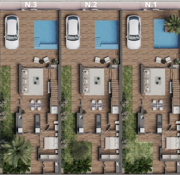 3 bedroom Villa for sale in San Pedro del Pinatar with pool - € 479,900 (Ref: 7757813)