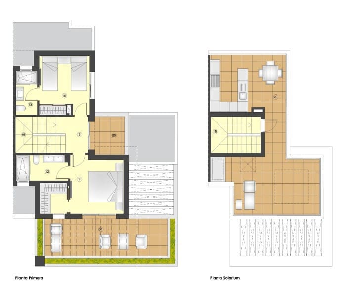3 camera da letto Villetta Bifamiliare in vendita in Torrevieja con piscina - 690.000 € (Rif: 7980554)