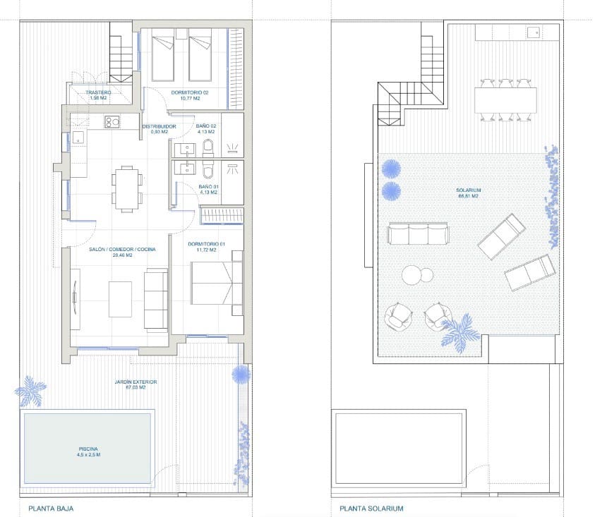 2 soveværelse Villa til salg i Roldan med swimmingpool - € 227.500 (Ref: 8074959)