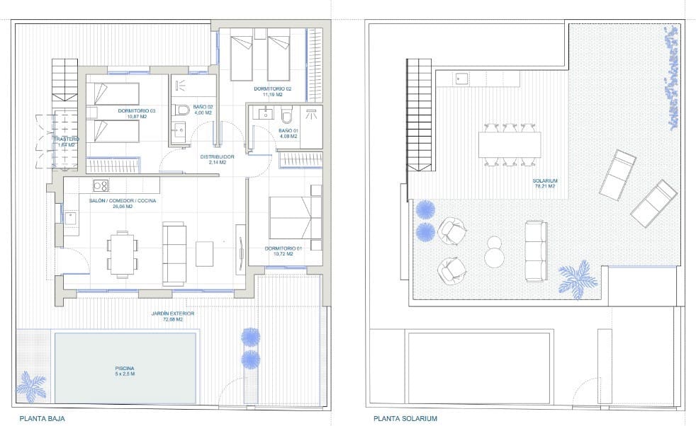 Chalet de 3 habitaciones en Roldan en venta con piscina - 272.500 € (Ref: 8074960)