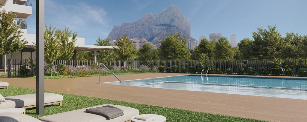 3 Zimmer Apartment zu verkaufen in Calpe / Calp mit Pool - 404.000 € (Ref: 8131434)