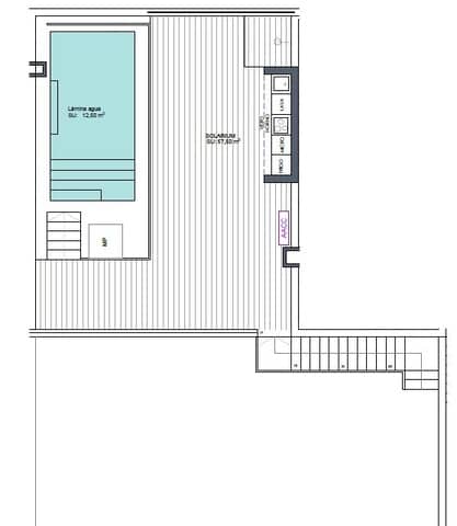 2 slaapkamer Penthouse te koop in Benijófar met zwembad - € 441.000 (Ref: 8151681)