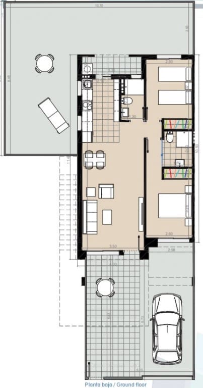 2 bedroom Apartment for sale in Torre de la Horadada with pool - € 369,900 (Ref: 8295728)