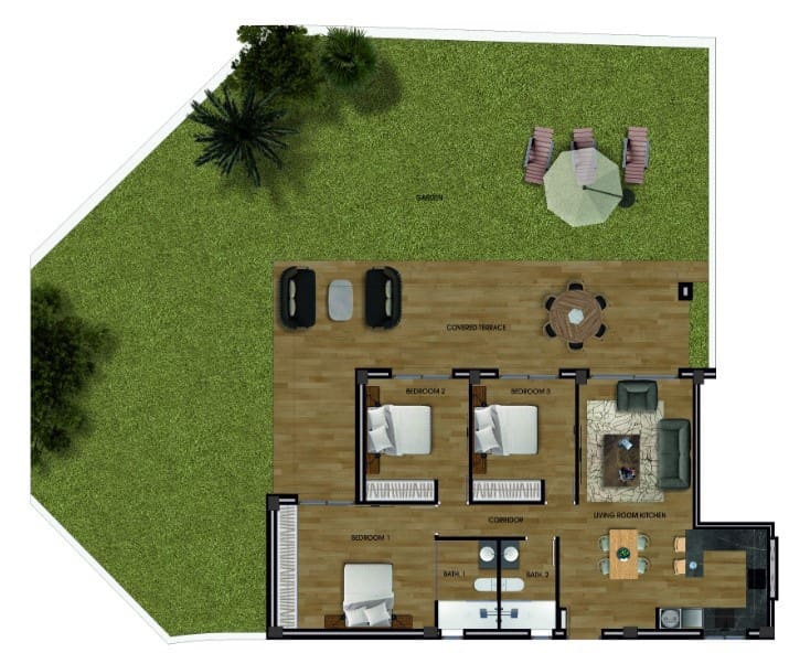 3 makuuhuone Huoneisto myytävänä paikassa Los Alcazares mukana uima-altaan - 317 000 € (Ref: 8298812)