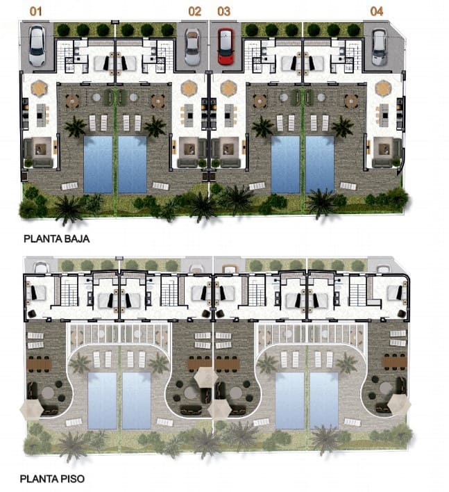 Pareado de 3 habitaciones en Rojales en venta - 399.000 € (Ref: 8316754)