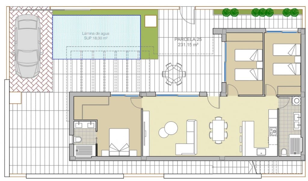 3 bedroom Villa for sale in Los Montesinos with pool - € 409,900 (Ref: 8325129)