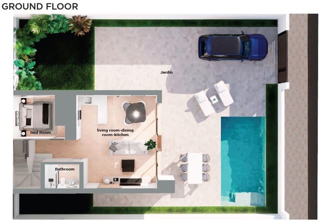 3 soverom Villa til salgs i La Zenia, Orihuela med svømmebasseng - € 495 000 (Ref: 8331022)