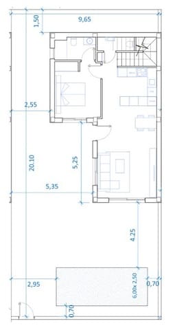 3 makuuhuone Huvila myytävänä paikassa La Marina, Elche / Elx mukana uima-altaan - 395 000 € (Ref: 8410330)