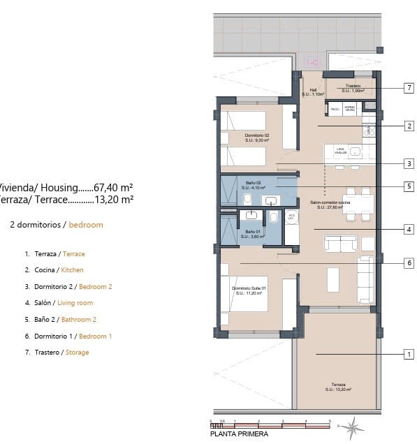 2 chambre Appartement à vendre à Los Alcazares avec piscine - 279 900 € (Ref: 8429214)