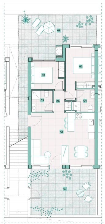 2 quarto Apartamento para venda em Los Balcones com piscina - 299 900 € (Ref: 8433453)