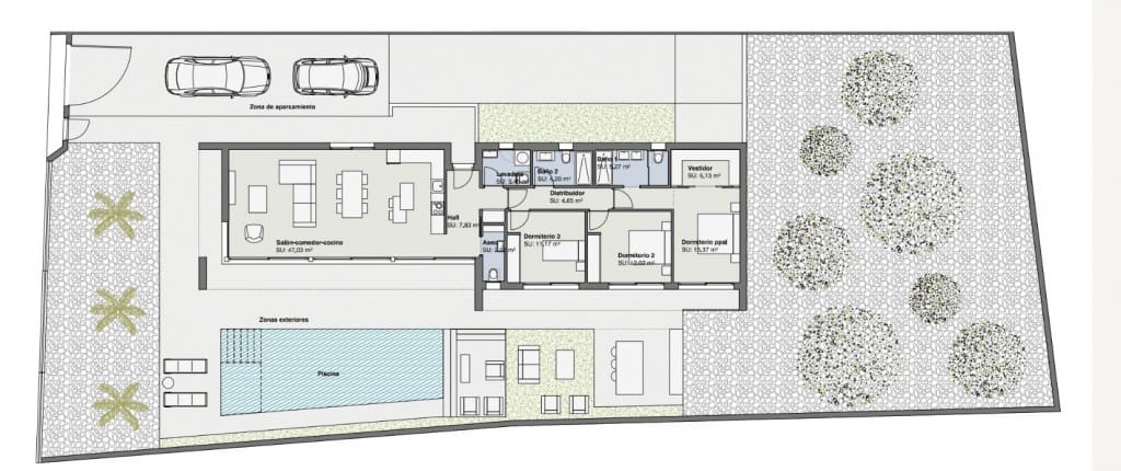 3 bedroom Villa for sale in Pinar de Campoverde with pool - € 825,000 (Ref: 8440802)