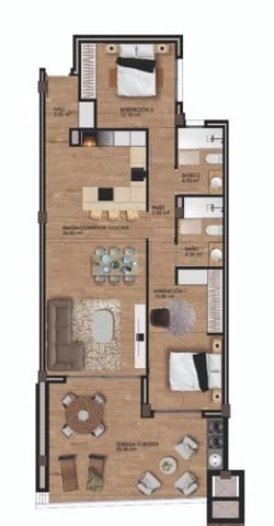 2 camera da letto Appartamento in vendita in Monforte del Cid con piscina - 255.000 € (Rif: 8452825)