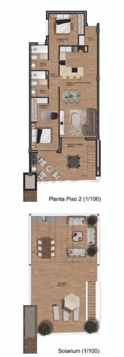 2 camera da letto Attico in vendita in Monforte del Cid con piscina - 355.000 € (Rif: 8452827)