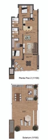 2 camera da letto Attico in vendita in Monforte del Cid con piscina - 355.000 € (Rif: 8452827)