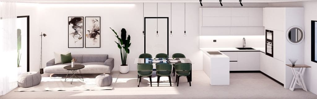 2 soveværelse Lejlighed til salg i Finestrat med swimmingpool - € 309.900 (Ref: 8461068)