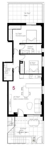 2 bedroom Apartment for sale in Pilar de la Horadada with pool - € 259,900 (Ref: 8537255)