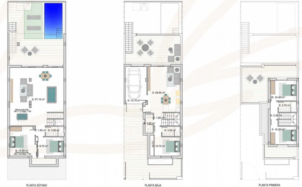 3 bedroom Villa for sale in Los Alcazares with pool - € 720,000 (Ref: 8541200)