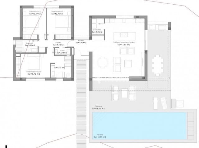 3 bedroom Villa for sale in Las Colinas Golf, Orihuela with pool - € 1,200,000 (Ref: 8548454)