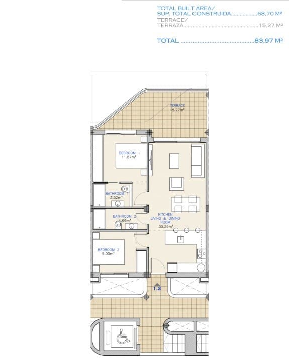 2 quarto Apartamento para venda em Los Alcazares com piscina - 314 900 € (Ref: 8560445)