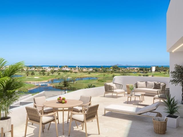 3 soverom Penthouse til salgs i Las Lomas de Rame - Bahía Bella, Los Alcázares med svømmebasseng - € 455 000 (Ref: 8560446)