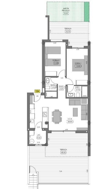 2 chambre Appartement à vendre à Algorfa avec piscine - 283 000 € (Ref: 8573178)