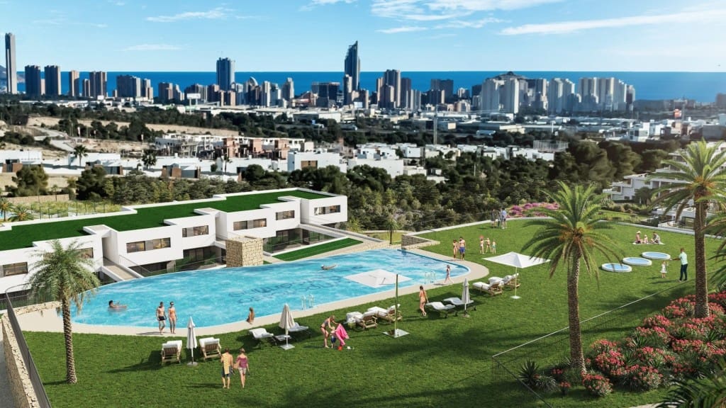 2 bedroom Apartment for sale in Finestrat with pool - € 550,000 (Ref: 8597779)