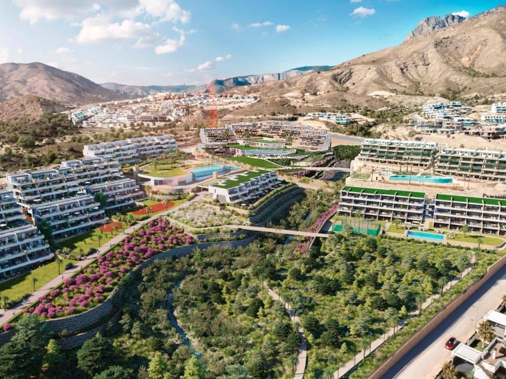 2 sypialnia Penthouse na sprzedaż w Finestrat z basenem - 610 000 € (Ref: 8597781)