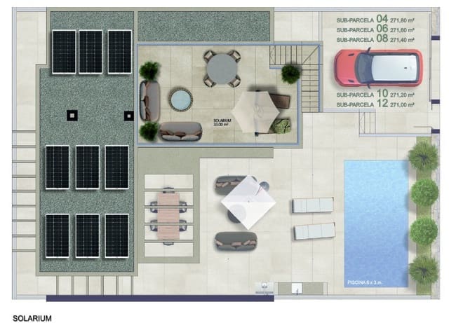 3 Zimmer Villa zu verkaufen in Rojales mit Pool - 480.000 € (Ref: 8598693)