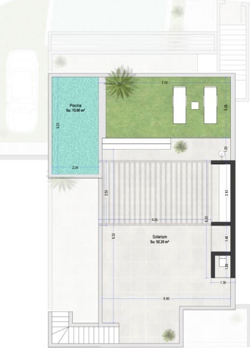 3 sovrum Takvåning till salu i San Pedro del Pinatar med pool - 449 000 € (Ref: 8607159)