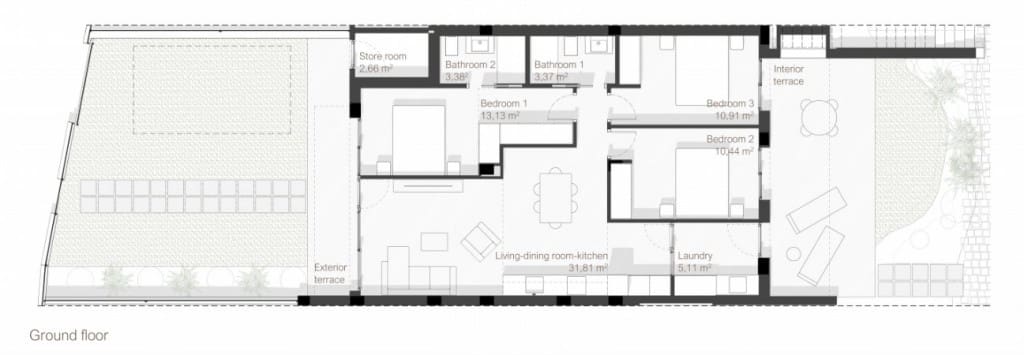 3 slaapkamer Appartement te koop in Roda met zwembad - € 309.000 (Ref: 8609431)