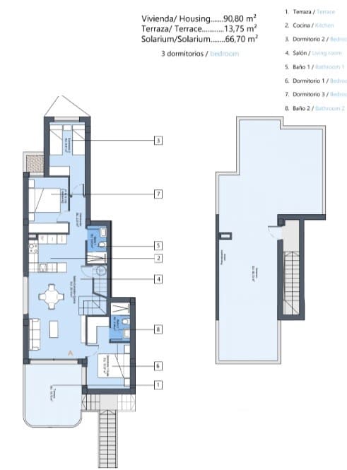 3 bedroom Penthouse for sale in Dolores with pool - € 294,900 (Ref: 8647443)