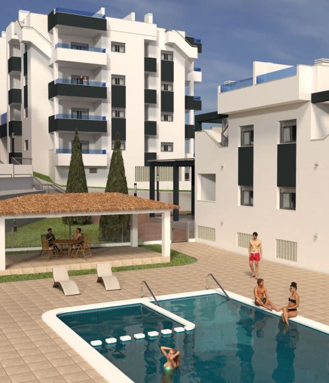 2 soveværelse Penthouse til salg i Orihuela Costa med swimmingpool - € 262.000 (Ref: 8657779)