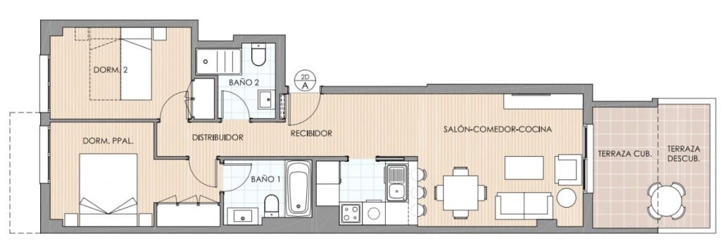 2 chambre Appartement à vendre à Aguilas avec piscine - 193 500 € (Ref: 8668997)