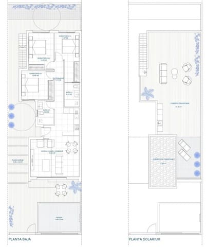 3 camera da letto Villa in vendita in Las Lomas de Rame - Bahía Bella, Los Alcázares con piscina - 392.000 € (Rif: 8725512)