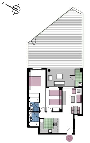 2 slaapkamer Appartement te koop in Mil Palmeras, Orihuela met zwembad - € 309.000 (Ref: 8736095)