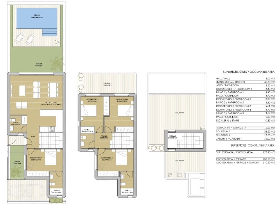 3 slaapkamer Villa te koop in Mil Palmeras met zwembad - € 539.900 (Ref: 8744493)