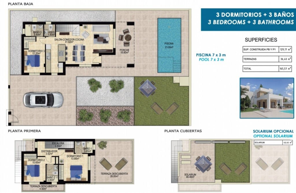 3 bedroom Villa for sale in Polop with pool - € 598,000 (Ref: 8820660)