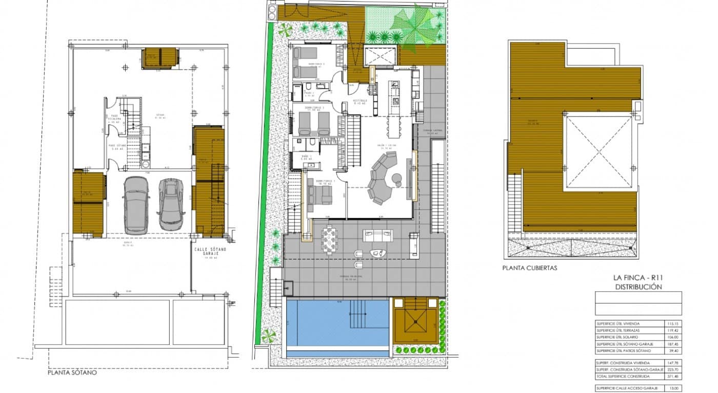 3 quarto Moradia para venda em Algorfa com piscina garagem - 1 190 000 € (Ref: 8835224)