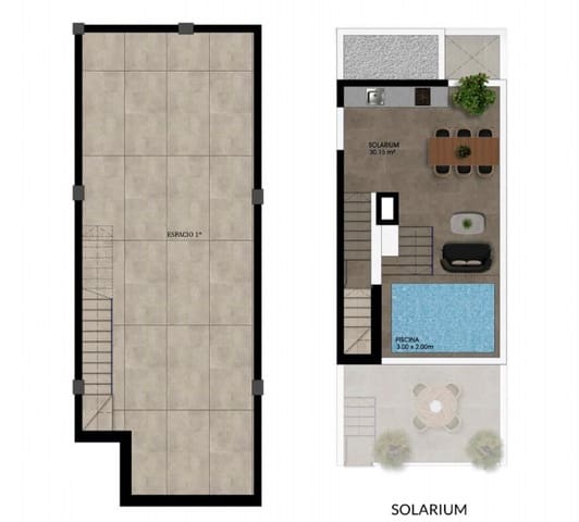 2 sovrum Hus till salu i Dolores med pool - 259 000 € (Ref: 8839943)