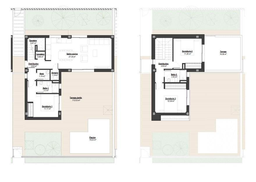 3 bedroom Villa for sale in Los Alcazares with pool - € 429,000 (Ref: 8850414)
