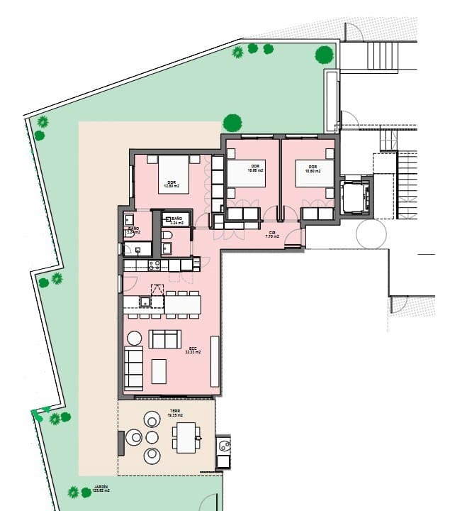 3 bedroom Apartment for sale in Torre-Pacheco with pool - € 340,000 (Ref: 8861591)