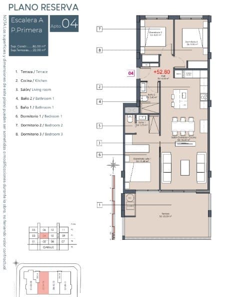 3 soveværelse Lejlighed til salg i Benijofar med swimmingpool - € 289.900 (Ref: 8863653)