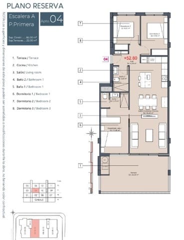 3 soveværelse Lejlighed til salg i Benijófar med swimmingpool - € 289.900 (Ref: 8863653)
