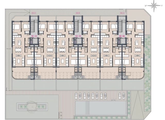 3 sypialnia Penthouse na sprzedaż w Benijófar z basenem - 399 900 € (Ref: 8863654)