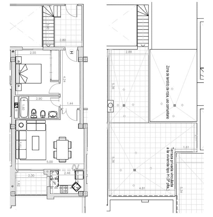 1 makuuhuone Kattohuoneisto myytävänä paikassa Orihuela Costa mukana uima-altaan - 144 500 € (Ref: 8865371)
